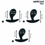 ADDICTED TOYS - SET OF 3 ANAL PLUG SILICONE MODEL 3
