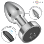 INTENSE - ANAL PLUG 10 VIBRATIONEN METALL MIT FERNBEDIENUNG S