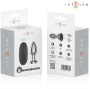 INTENSE - ANAL PLUG 10 VIBRATIONEN METALL MIT FERNBEDIENUNG S