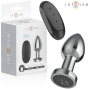 INTENSE - ANAL PLUG 10 VIBRATIONEN METALL MIT FERNBEDIENUNG M