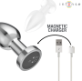 INTENSE - PLUG ANALE 10 VIBRAZIONI METALLO CON TELECOMANDO M