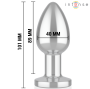 INTENSE - PLUG ANAL 10 VIBRAÇÕES METAL COM CONTROLE REMOTO L