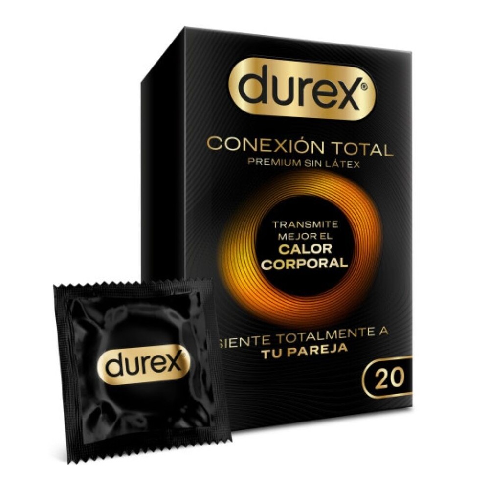 DUREX - CONNEXION TOTALE ULTRA FINE PLUS SANS LATEX 20 UNITÉS