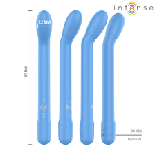 INTENSE - STIMULATEUR DE POINT G RECHARGEABLE KARLIE BLEU