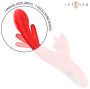 INTENSE - JESSICA VIBRATEUR MULTIFONCTION STIMULATION CLITORIS 24,8 CM ROUGE
