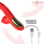 INTENSE - JESSICA VIBRATEUR MULTIFONCTION STIMULATION CLITORIS 24,8 CM ROUGE