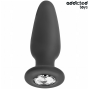 ADDICTED TOYS - ANAL PLUG MIT JUWEL GRÖSSE S 8,8 CM