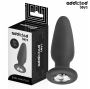 ADDICTED TOYS - ANAL PLUG MIT JUWEL GRÖSSE M 10,4 CM