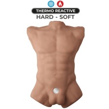 SILEXD - APOLLO L REALISTISCHER MÄNNLICHER TORSO KARAMELL