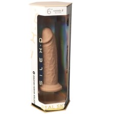 SILEXD - REALISTISCHES PENISMODELL 2 THERMOREAKTIVES SILIKON 15,4 CM