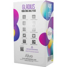 ALIVE - GLADIUS ANAL VIBRATOR STECKER