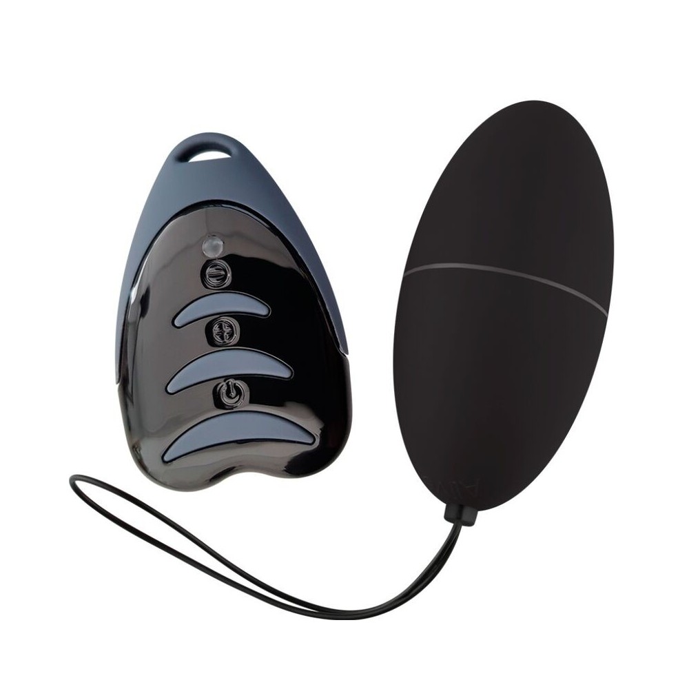 ALIVE - MAGIC EGG 3.0 VIBRIERENDES EI MIT FERNBEDIENUNG SCHWARZ