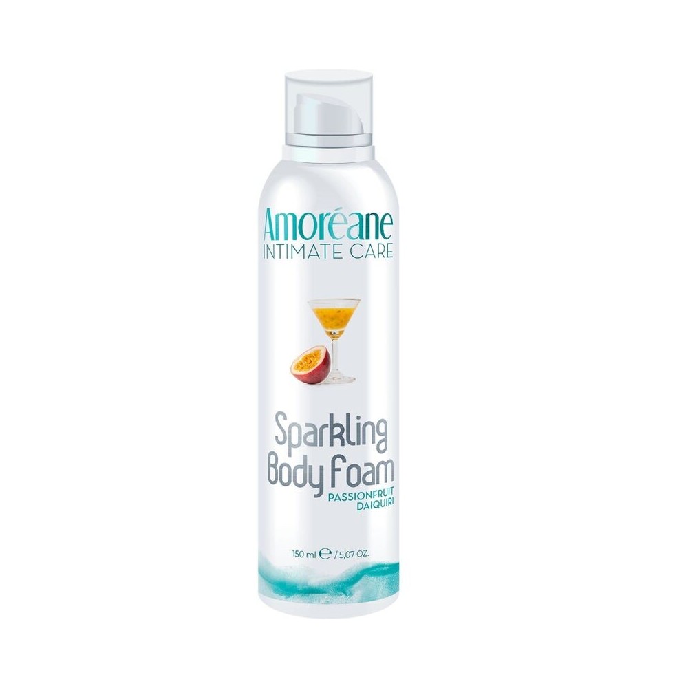 AMOREANE - MASSEUR CORPS MOUSSE DAIQUIRI FRUIT DE LA PASSION 150 ML