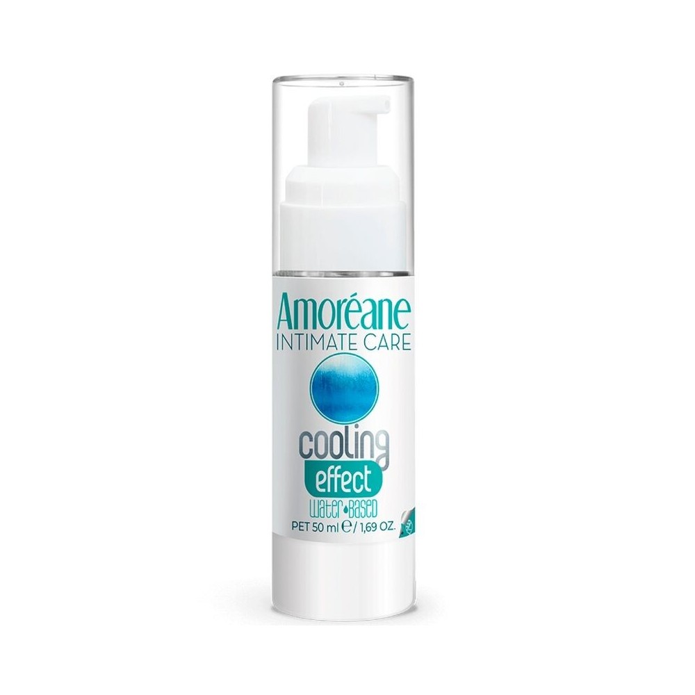 AMOREANE - LUBRIFICANTE À BASE DE ÁGUA EFEITO FRIO 50 ML