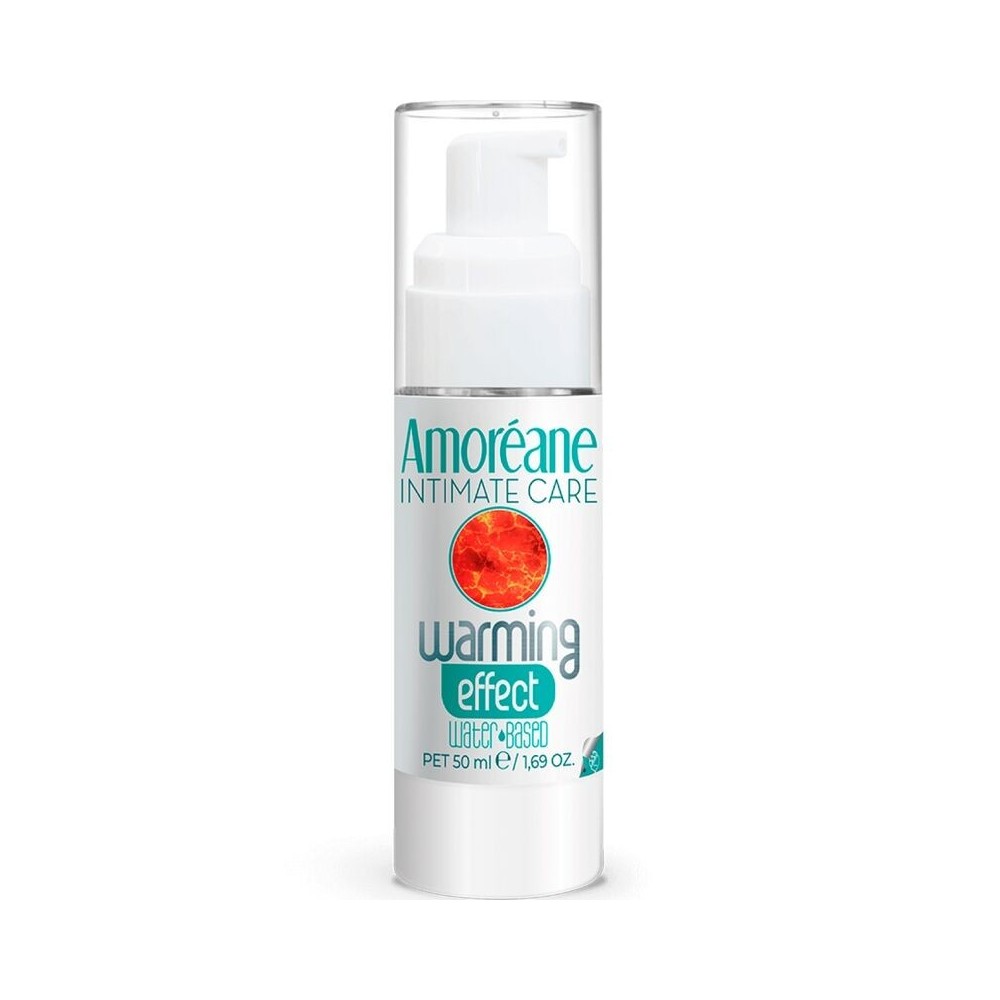 AMOREANE - LUBRIFICANTE À BASE DE ÁGUA COM EFEITO CALOR 50 ML