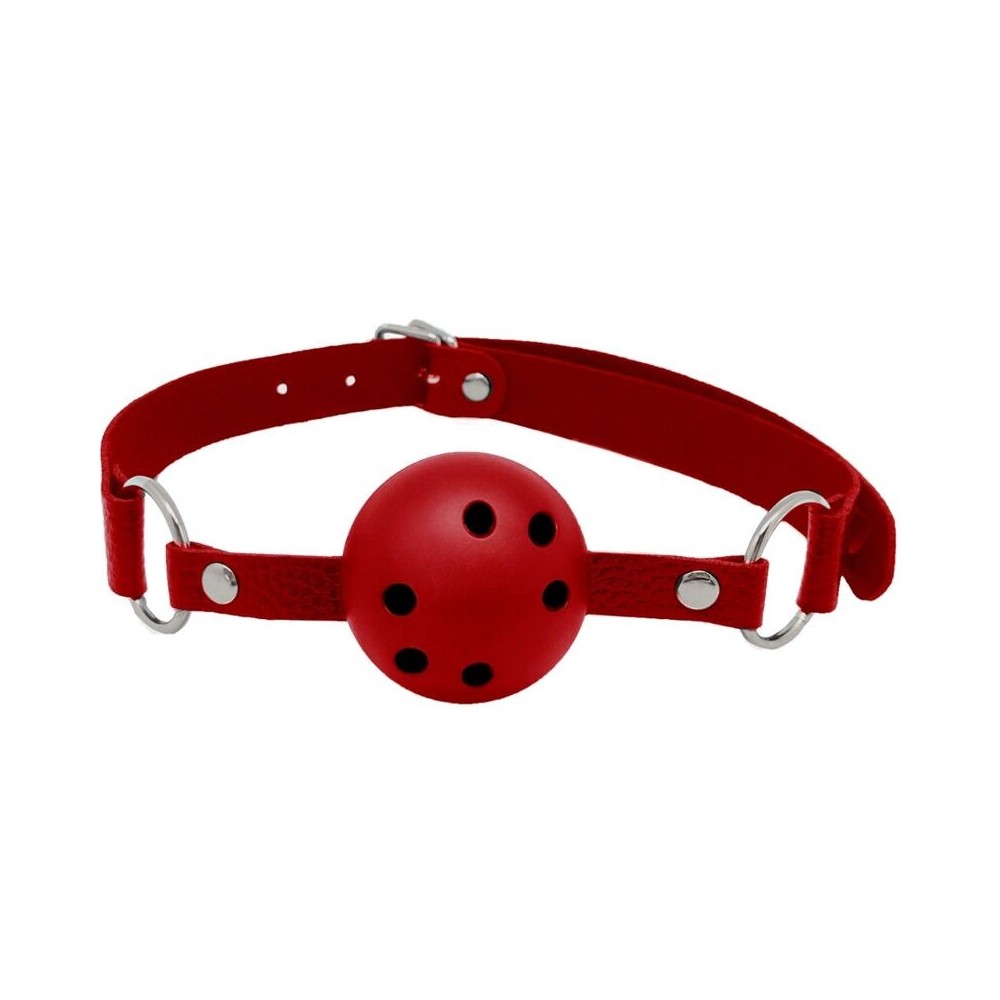 ALIVE - DISCRETION BREATHABLE GAG RED