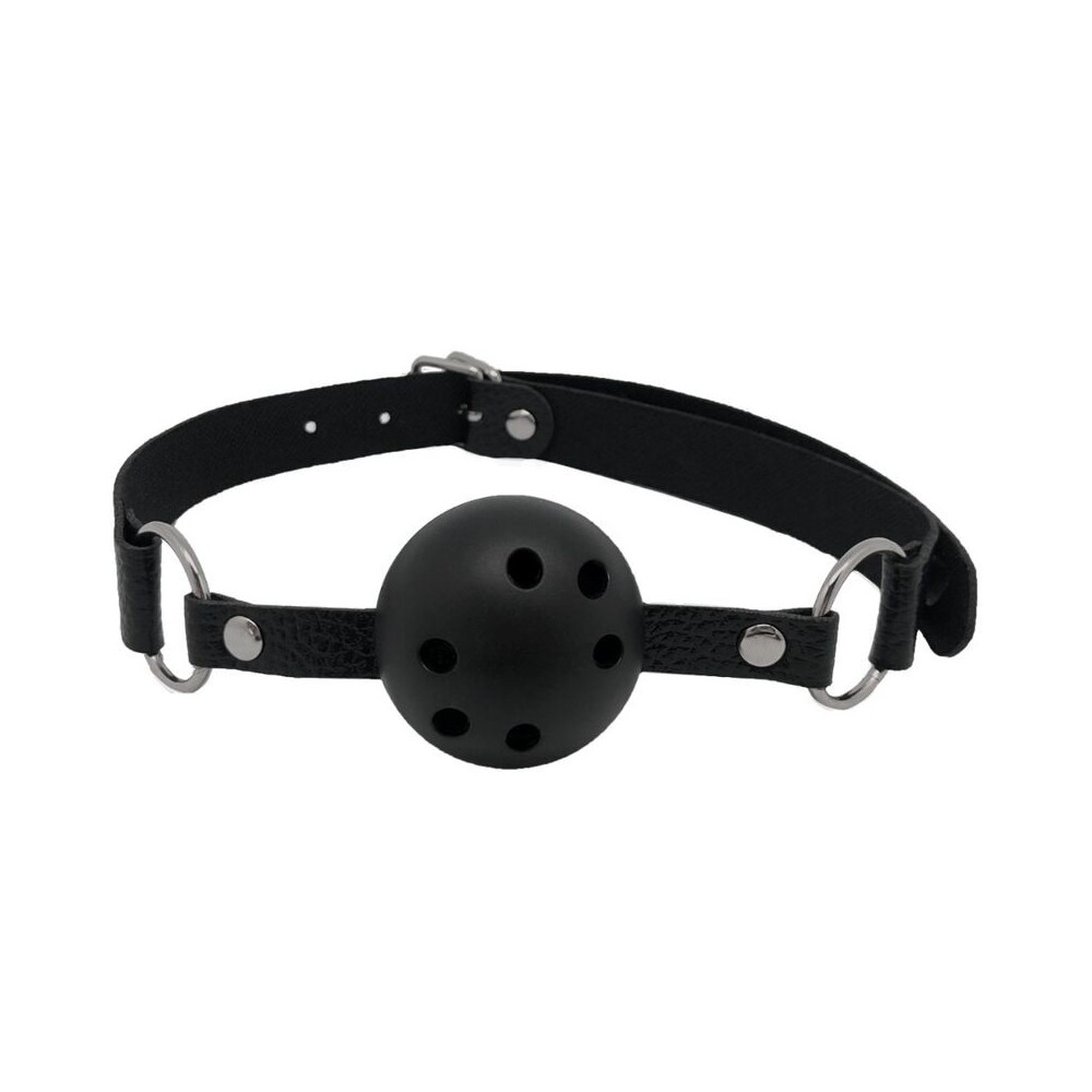 ALIVE - DISCRETION GAG RESPIRÁVEL PRETO