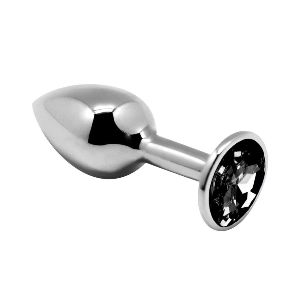 ALIVE - PIACERE ANALE MINI PLUG METAL NERO TAGLIA L