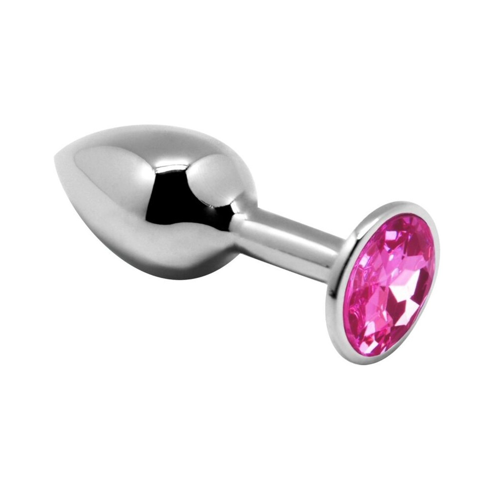 ALIVE - ANAL PLEASURE MINI PLUG METAL PINK SIZE M