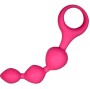 ALIVE - BALLES ANAL EN SILICONE ROSE TRIBALL 15 CM