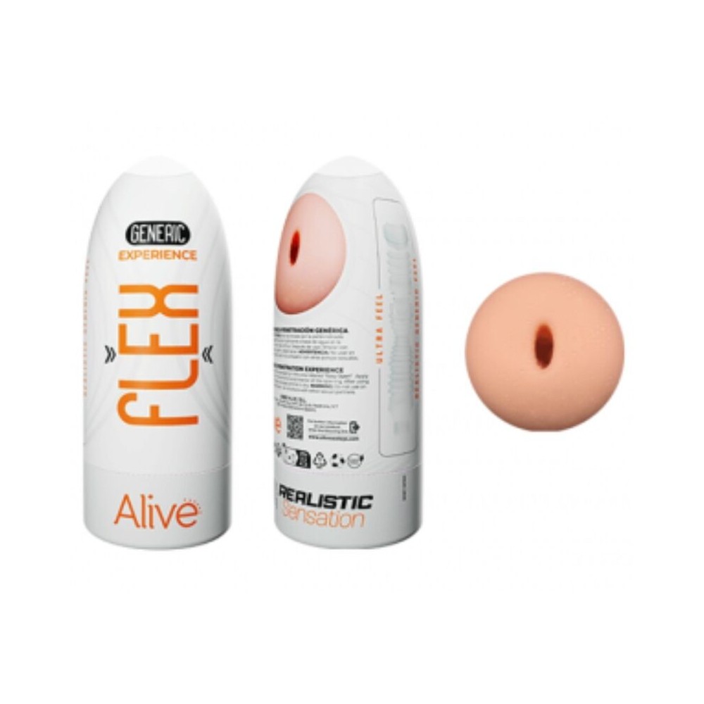 ALIVE - FLEX MASTURBADOR MASCULINO GENÉRICO TAMANHO M