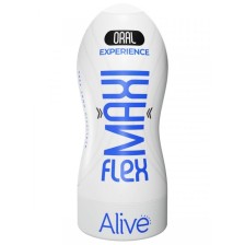 ALIVE - MAXI FLEX MASTURBADOR MASCULINO ORAL TAMANHO L