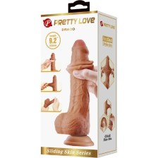 PRETTY LOVE - DRACO DILDO REALISTA 23 CM MODELO 2 CARNE