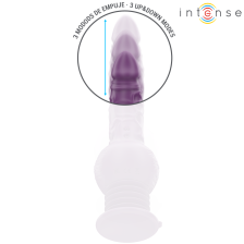 INTENSE - TATUM MULTIFUNCTION VIBRATOR WITH UP AND DOWN VIBRATION 24 CM PURPLE