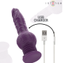 INTENSE - VIBRADOR MULTIFUNCIONAL TATUM COM VIBRAÇÃO PARA CIMA E PARA BAIXO 24 CM ROXO
