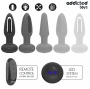ADDICTED TOYS - ANALPLUG MIT VIBRIERENDER ZUNGE UND FERNBEDIENUNG