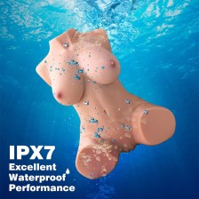 XISE - DANIA TORSO REALISTICO CON VIBRAZIONE FEMMINILE 52 CM