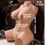 XISE - MURIEL TORSO FEMMINILE REALISTICO CON SPINTA 55 CM