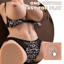 XISE - MURIEL TORSO FEMININO REALISTA COM FUNÇÃO DE PROPULSÃO 55 CM