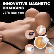 XISE - MURIEL WEIBLICHER REALISTISCHER TORSO MIT STOSSENDER 55 CM