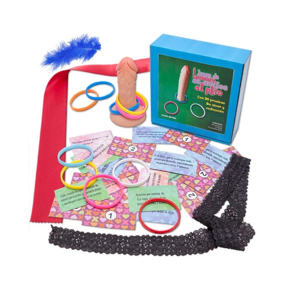 DIABLO PICANTE - JOGANDO ANÉIS PARA O JOGO DO PÊNIS