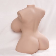 XISE - PETIT TORSE RÉALISTE À POUSSÉE AVEC VIBRATIONS FÉMININES 40 CM