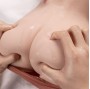 XISE - PEQUENO TORSO REALISTA COM VIBRAÇÃO FEMININA 40 CM