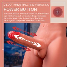 XISE – JASON HALBKÖRPER REALISTISCHER MÄNNLICHER TORSO MIT STOSS- UND VIBRATIONSMÖGLICHKEITEN 55 CM