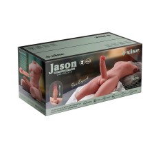 XISE - JASON MEZZO CORPO TORSO MASCHILE REALISTICO CON SPINTA E VIBRAZIONE 55 CM