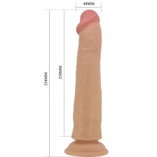 PRETTY LOVE - DILDO REALISTA SHARIFE 25 CM CARNE