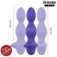 ONINDER CUTE - DILATATORE ANALE VIBRANTE LOVE BUTT - APP GRATUITA IN TUTTO IL MONDO