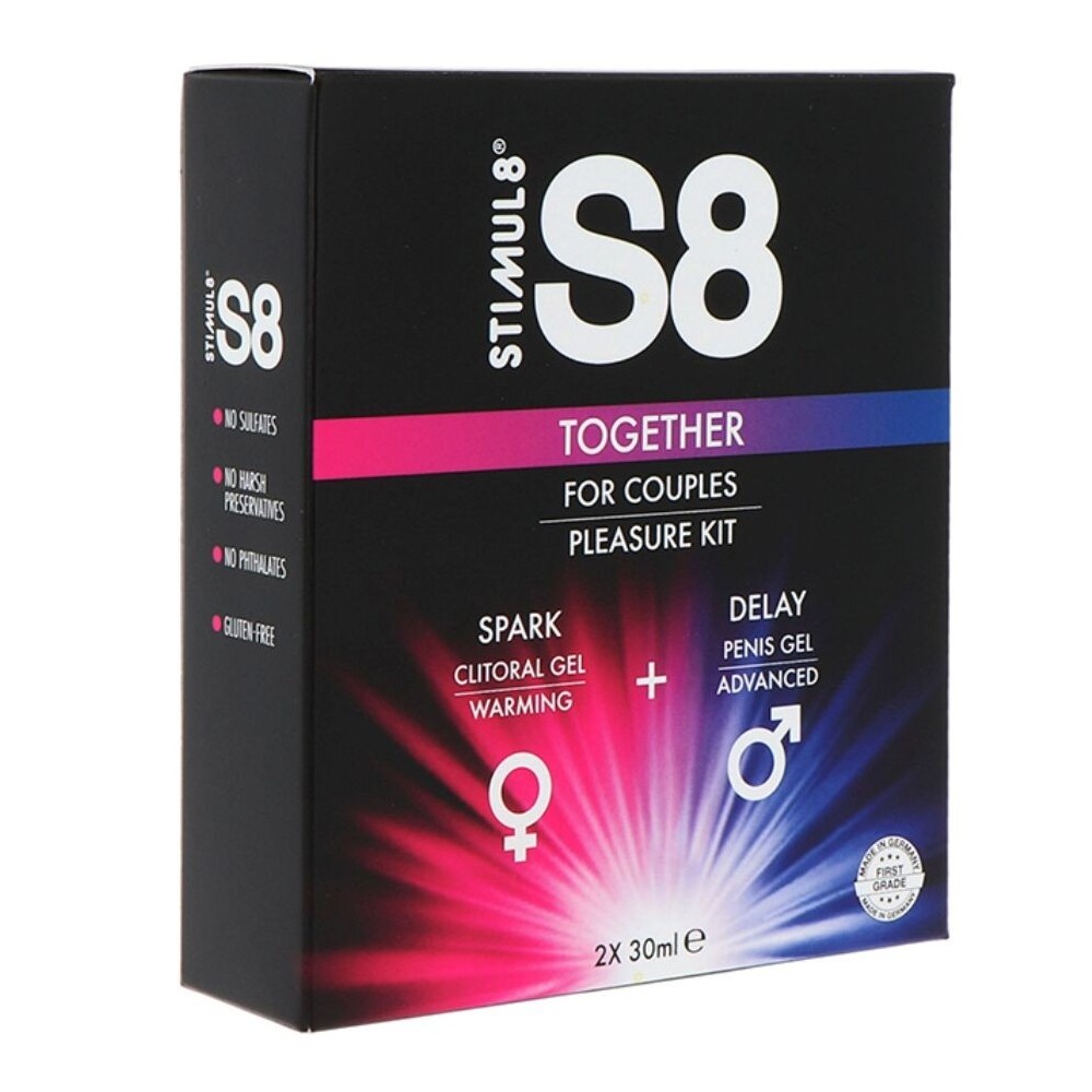 STIMUL8 - S8 TOGETHER KIT CASAL 2 X 30 ML
