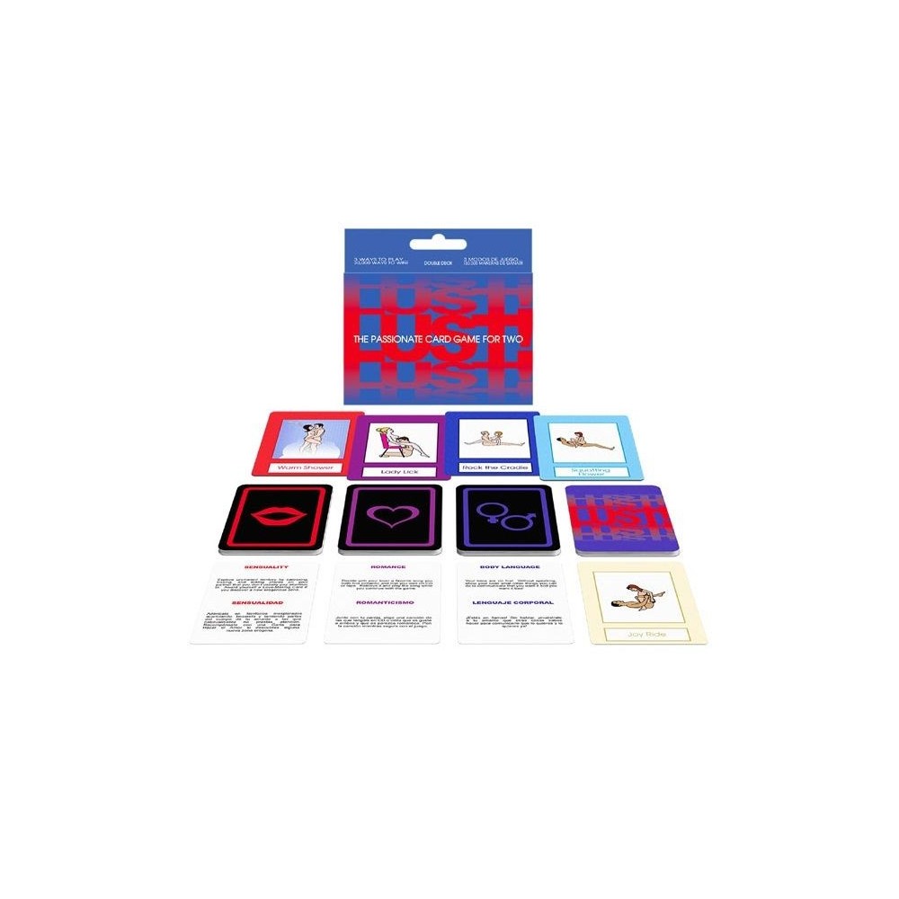 KHEPER GAMES - LUST THE PASSIONATE CARD GAME.EN, ES