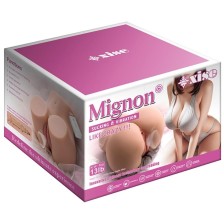 XISE - MASTURBATORE VAGINA REALISTICO CON VIBRAZIONE E ASPIRAZIONE E TELECOMANDO 6 KG