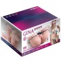 XISE - GINA MULTIPOSIÇÃO MASTURBADOR VAGINA REALISTA COM VIBRAÇÃO E CONTROLE REMOTO