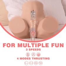XISE - DANAE MASTURBATEUR VAGINAL RÉALISTE À VIBRATION MULTI-POSITIONS
