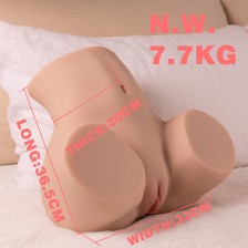 XISE - DANAE STOSSENDER REALISTISCHER VAGINA-MASTUBADOR MIT VIBRATION IN MEHREREN POSITIONEN