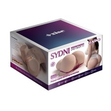 XISE - SYDNI MASTURBATORE VAGINALE REALISTICO MULTIPOSIZIONE CON SPINTA