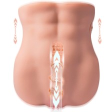 XISE - LYDIA MASTURBATEUR VAGINAL FÉMININ AVEC POUSSE 25 CM