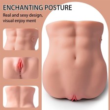 XISE - LYDIA MASTURBATEUR VAGINAL FÉMININ AVEC POUSSE 25 CM